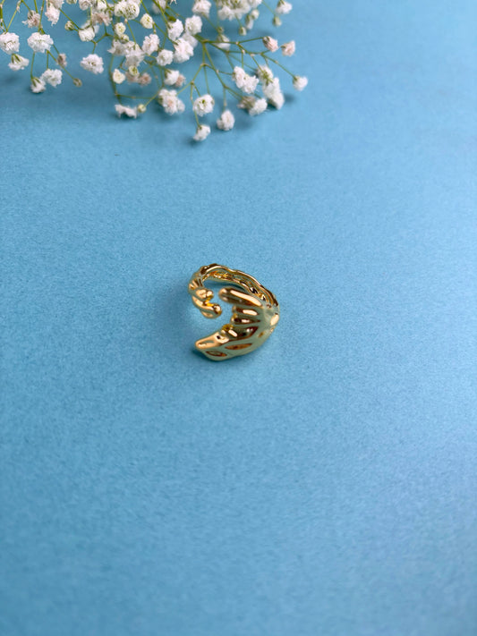 18kt Gold Plated Mermaid Tail Ring